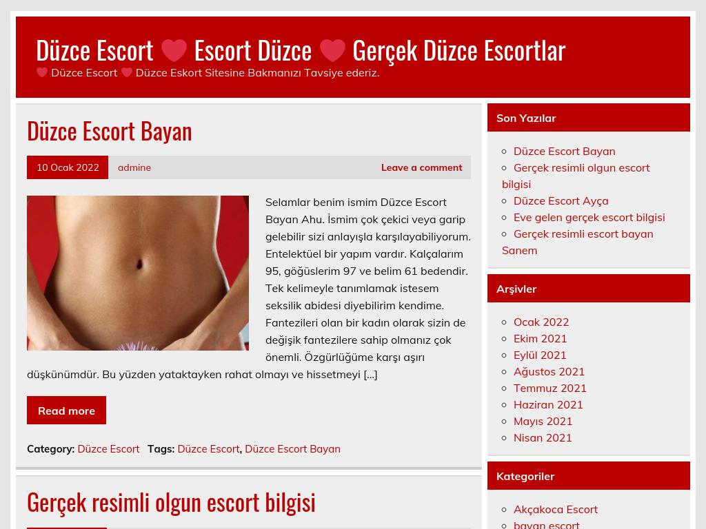 Düzce Escort